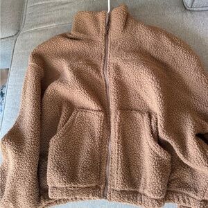 Old Navy Tan Sherpa Jacket